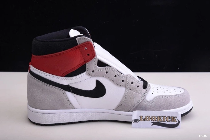 Bmlin shoes 1 Smoke Light Air Jordan OG High Grey 555088-126 0823